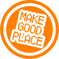 Make Good Place Sticker